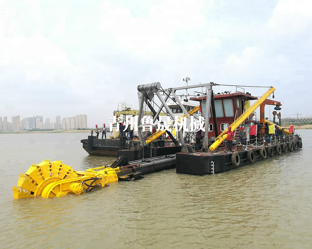 绞吸式挖泥船 河道清淤船 清淤工程船舶 水库抽沙船 铰刀头挖泥船