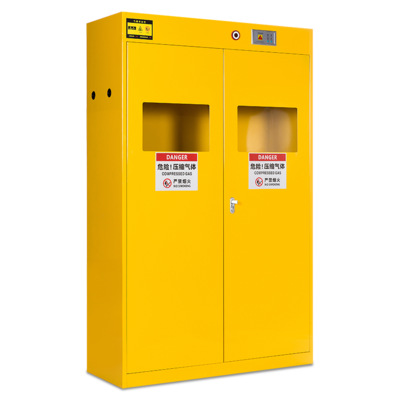 厂家防爆气瓶柜安全柜单瓶双瓶乙炔氧气氩气氢气液化气钢瓶储存柜