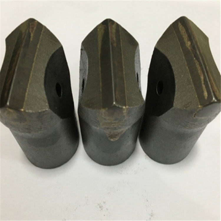 一字型钎头矿山凿岩一字钻头 一字型风钻头钎头 现货供应