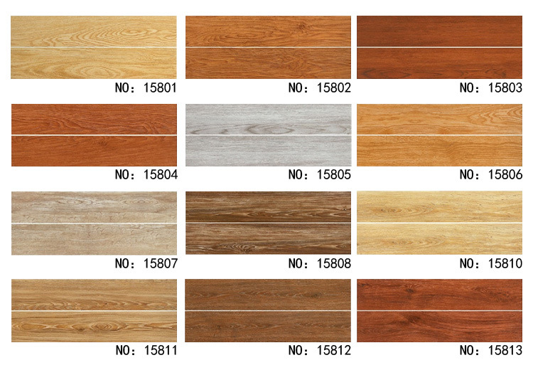 北欧客厅仿实木地板砖瓷砖木纹砖卫生间墙砖阳台卧室仿木纹地砖