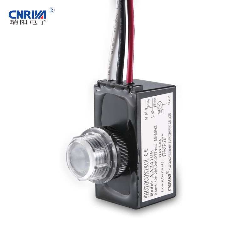 光控开关供应aa2410e内置式接线路灯光控开关保质保量