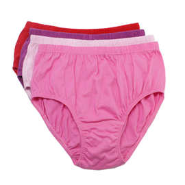中老年人内裤女士纯棉妈妈全棉高腰宽松加肥加大码老太太三角裤衩