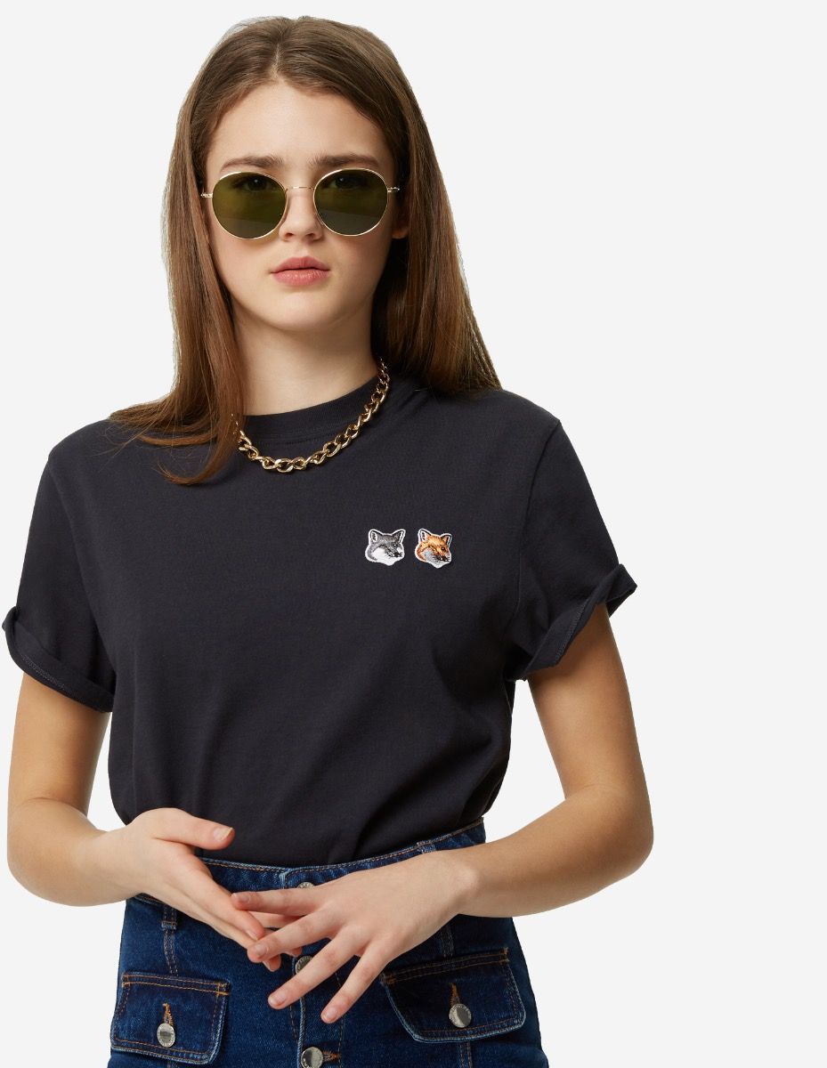 狐狸头女t恤
