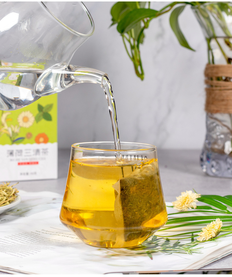 薄荷茶三清茶 袋泡茶 金银花 厂家代加工 一件代发