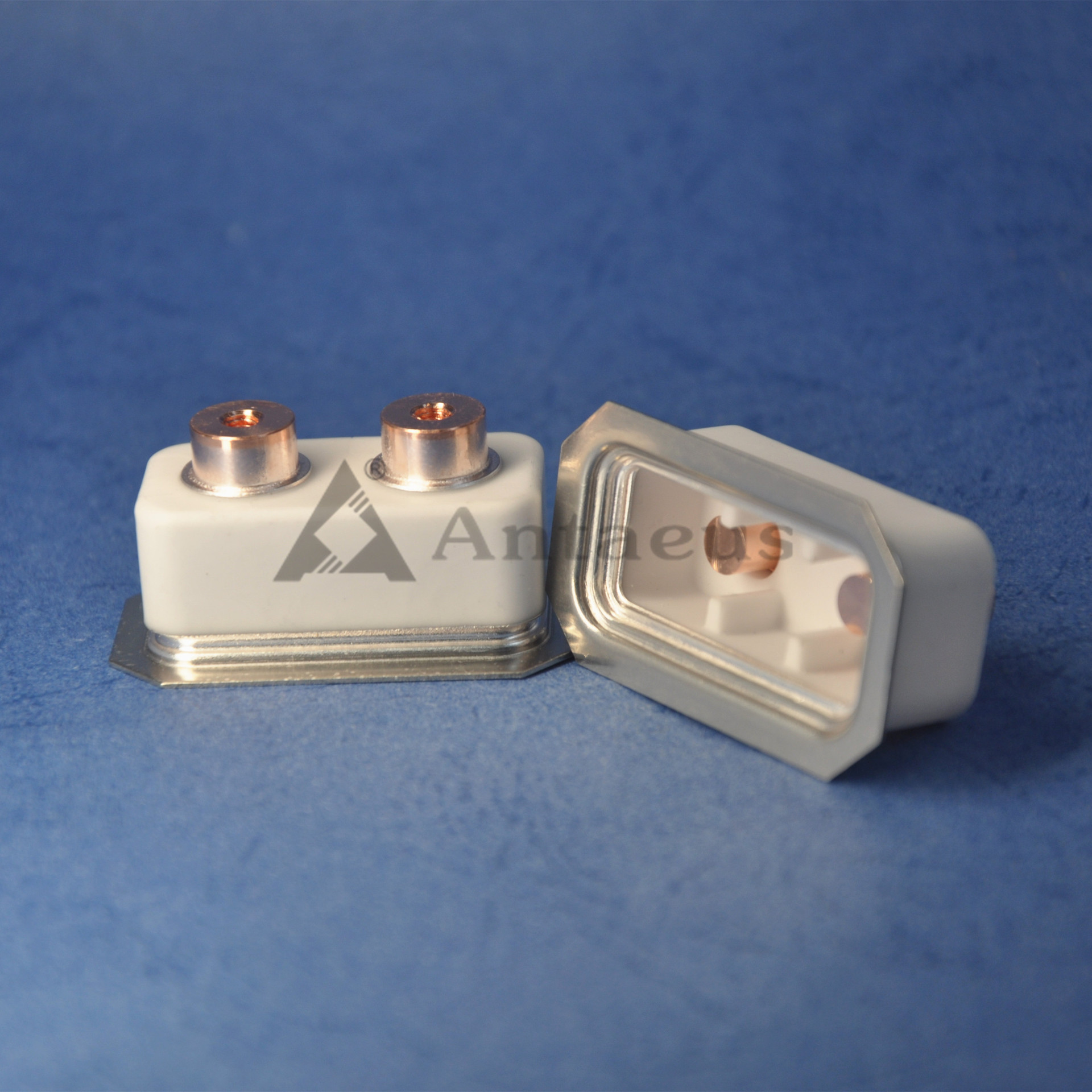 高压直流继电器 陶瓷灭弧罩金属化钎焊封装 接触器陶瓷灭弧室