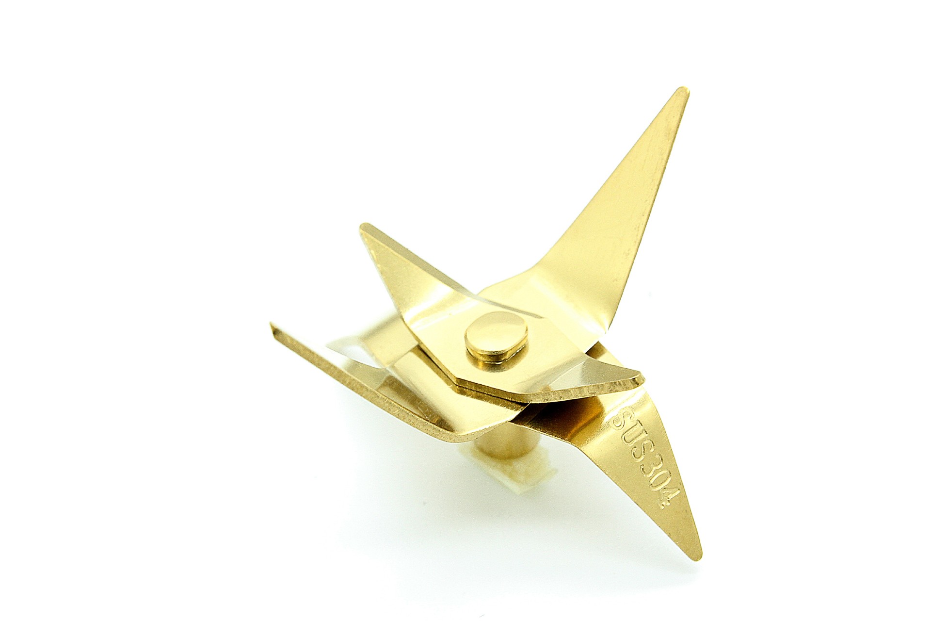 304不锈钢榨汁机六叶刀片 搅拌机用十字刀料理机刀片五金配件刀具