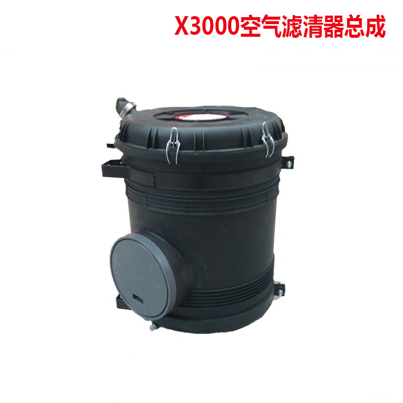 陕汽重卡德龙f3000油滤芯奥龙油浴式空滤滤芯f2000油滤器过滤网