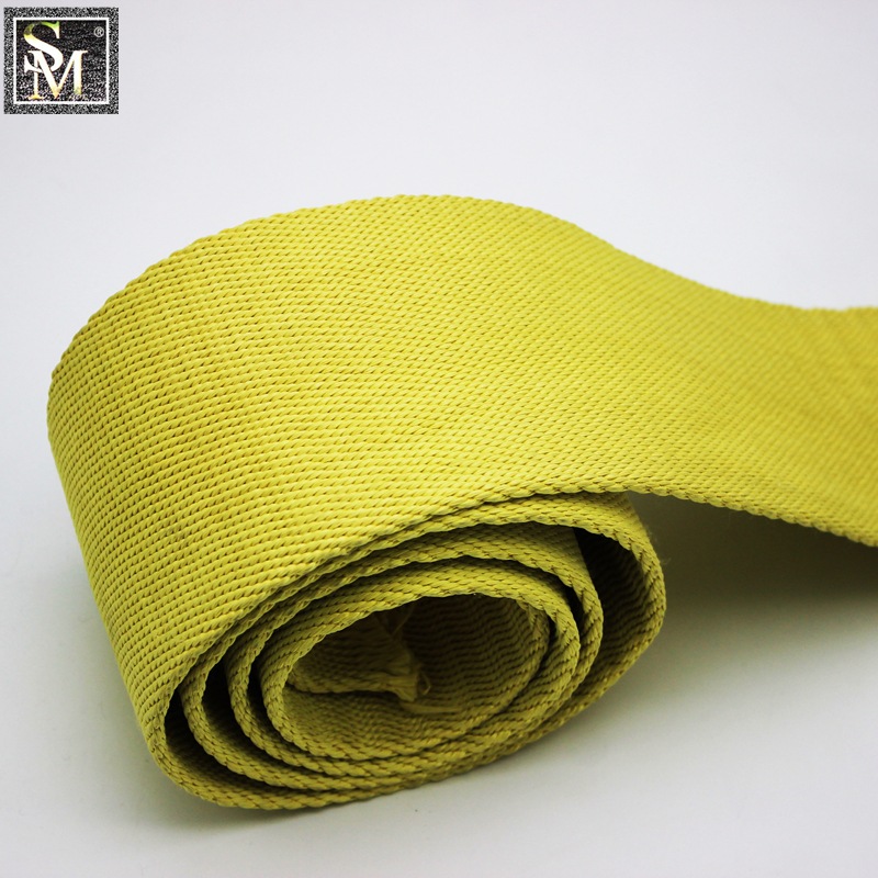 阻燃防火芳纶织带 进口凯芙拉纤维编织带 耐高温高强凯夫拉织带