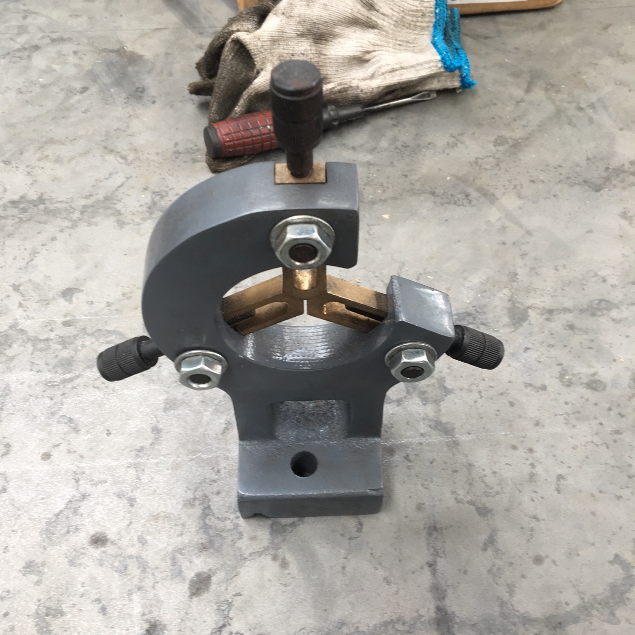 小车床中心架210v加长款用中心架