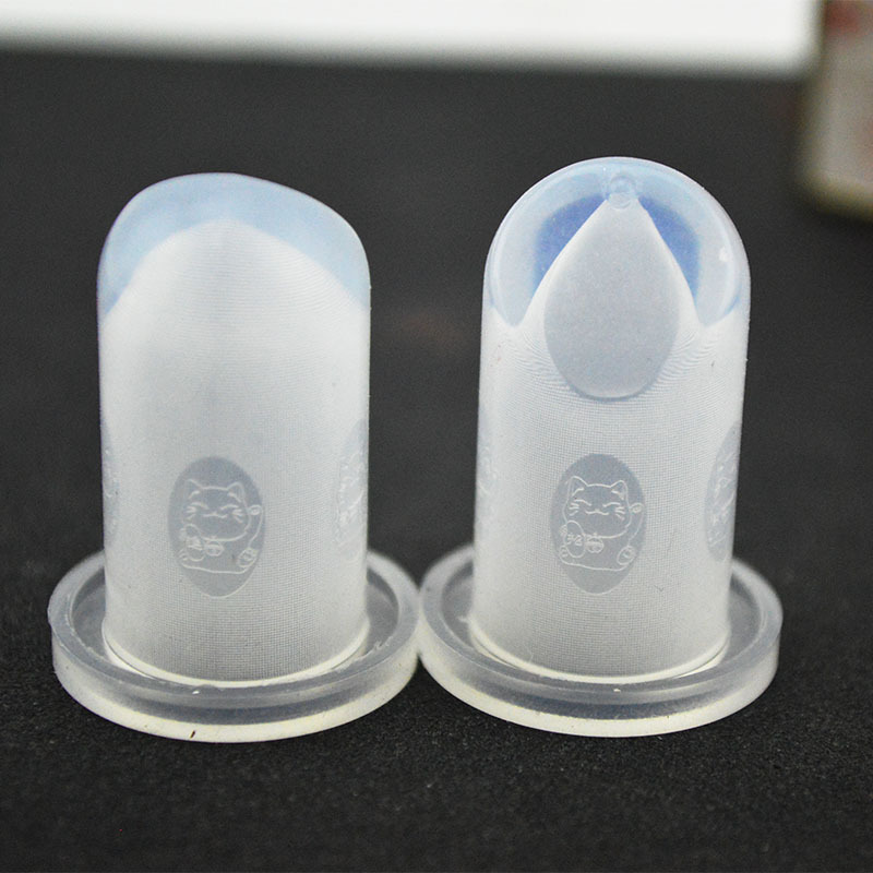 厂家批发招财猫diy在家自制口红硅胶模具 创意雕花口红硅胶套