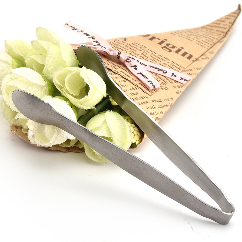 现货 不锈钢方糖夹 小糖夹 小冰夹防滑冰糖夹带齿糖夹