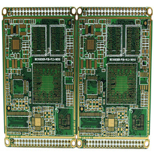 PCB沉金阻抗板6层阻抗半孔细密线路板PCB电路板快板厂