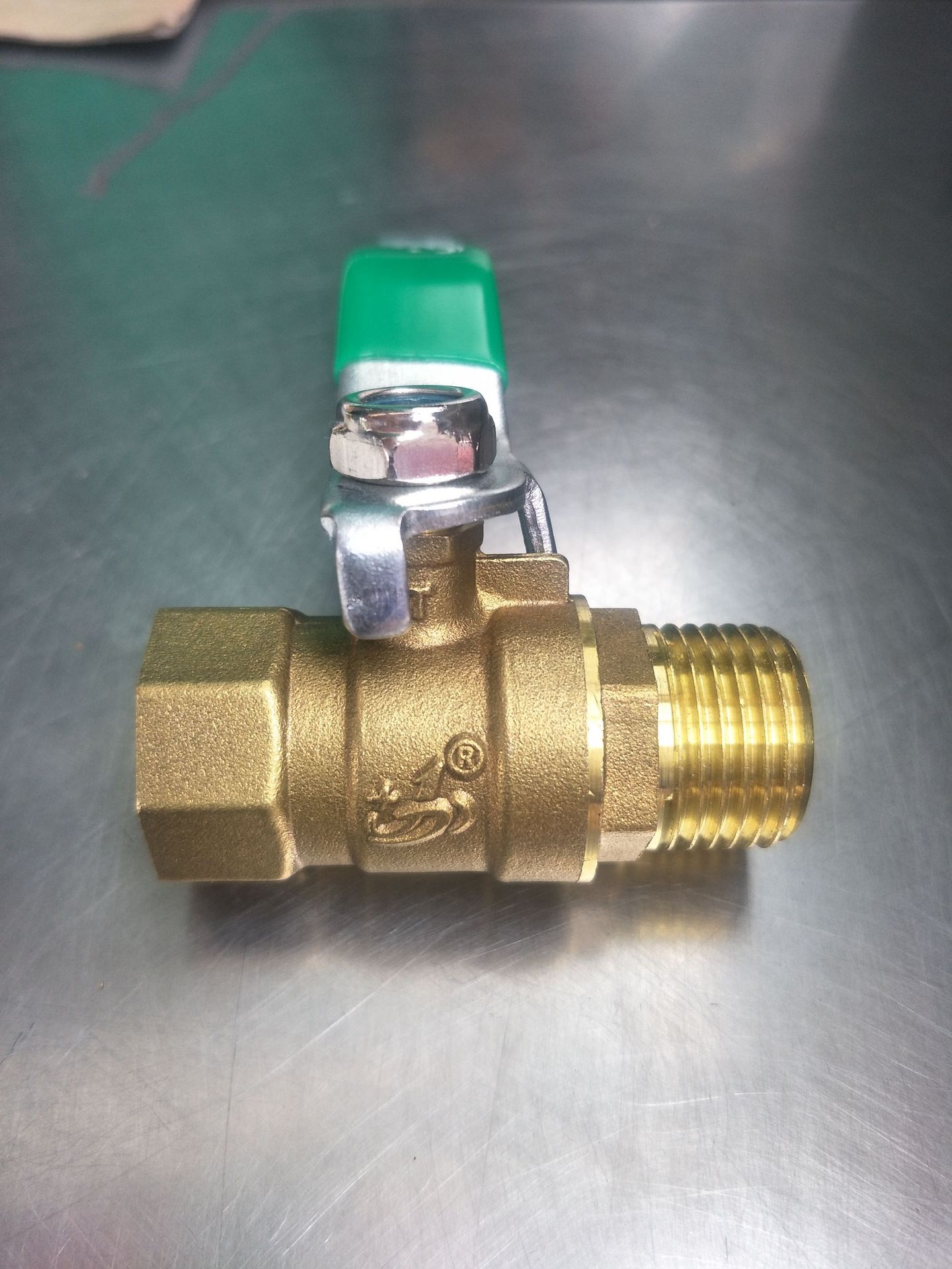 大流量4分6分全铜气三角阀 煤气阀3/4 直角阀 壁挂炉球阀 燃气阀