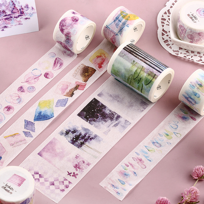 纸先生手帐和纸胶带 糖果坠落系列 手帐创意diy装饰素材贴画