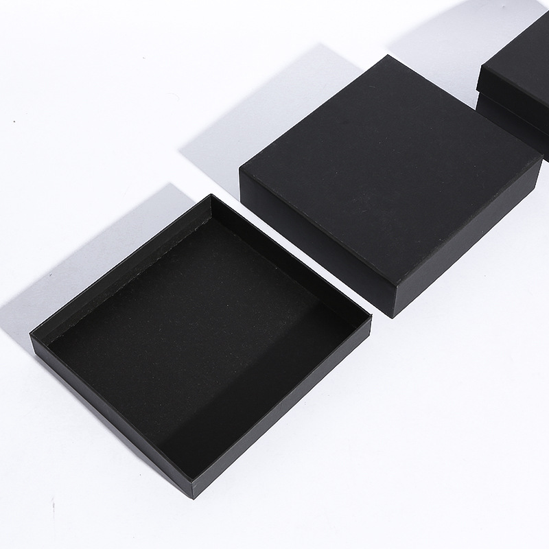 礼品纸盒_定制黑色天地盖包装盒 礼物礼品 钱包钢笔通用 - 阿里巴巴