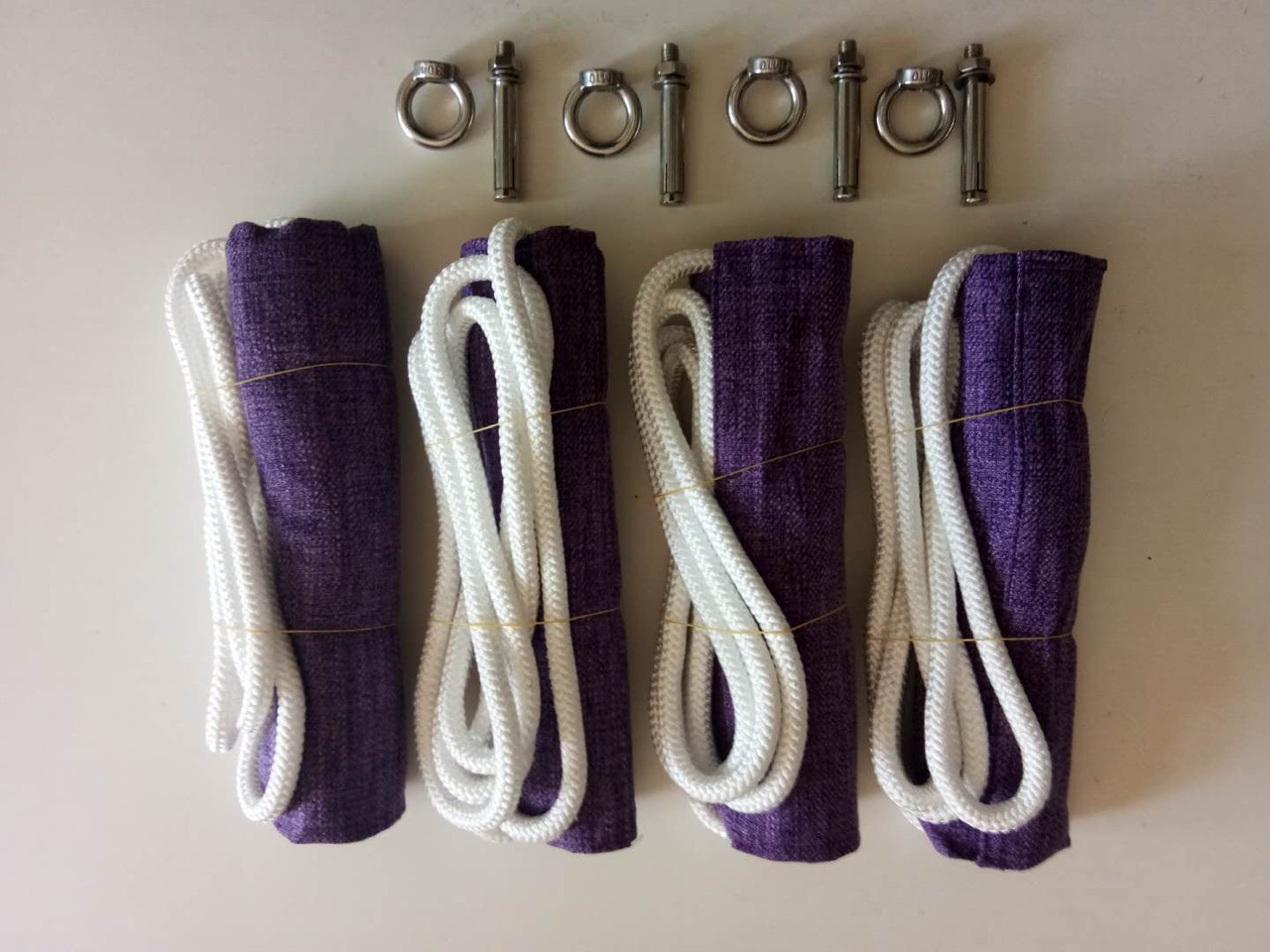 艾扬格瑜伽墙绳 空中瑜伽倒立吊绳挂带配螺栓 加厚墙绳挂绳吊绳