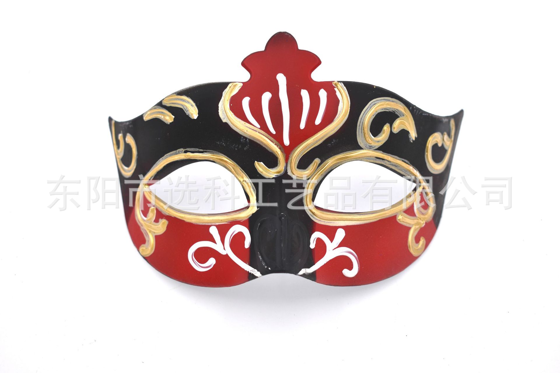 Factory Direct Sales Halloween Mask Masquerade Party Half Face Fox Painted Mask Wholesale