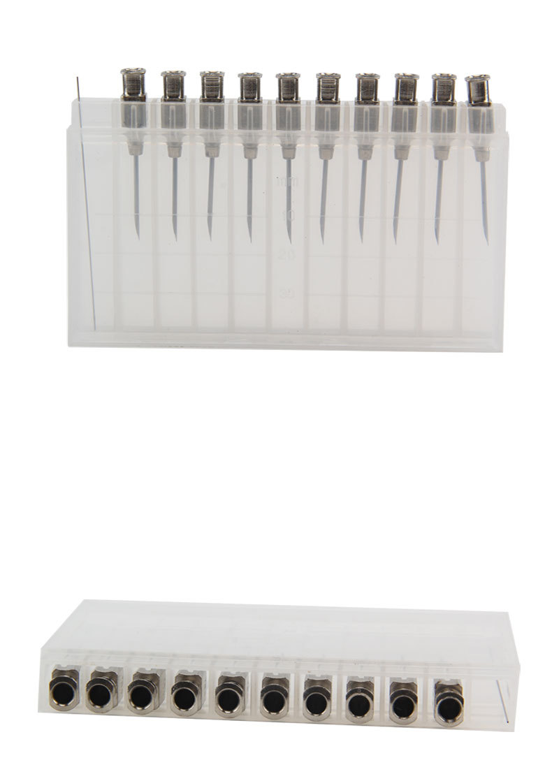 金皇冠外贸不锈钢兽用针头 注射器针头 20mm12*20号针头 10支