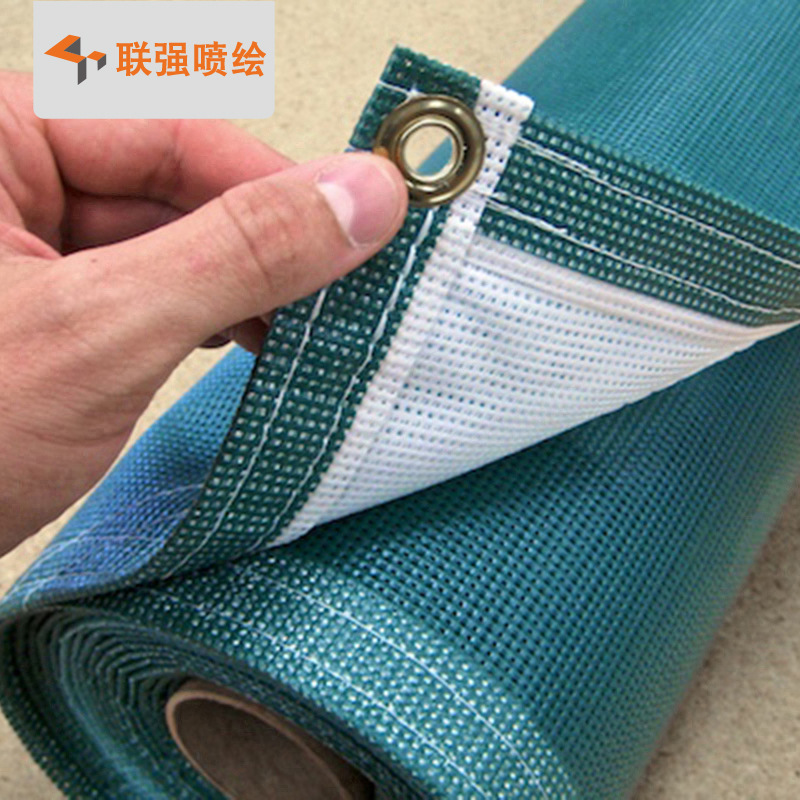 深圳喷绘厂家定制高清度进口纤维网格布防水防晒透风网格布