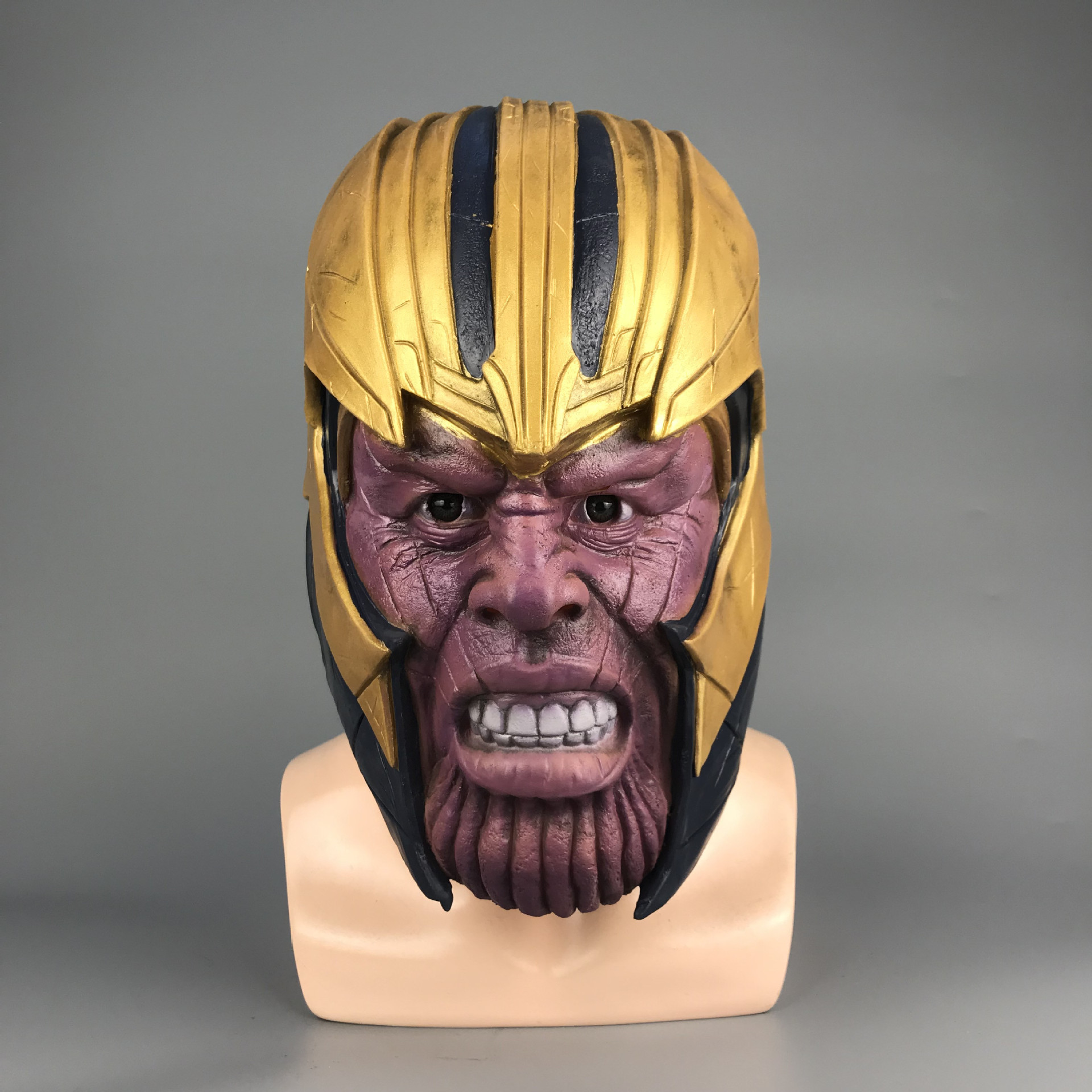 电影周边 新灭款霸面具头盔 二代 万圣节乳胶头套