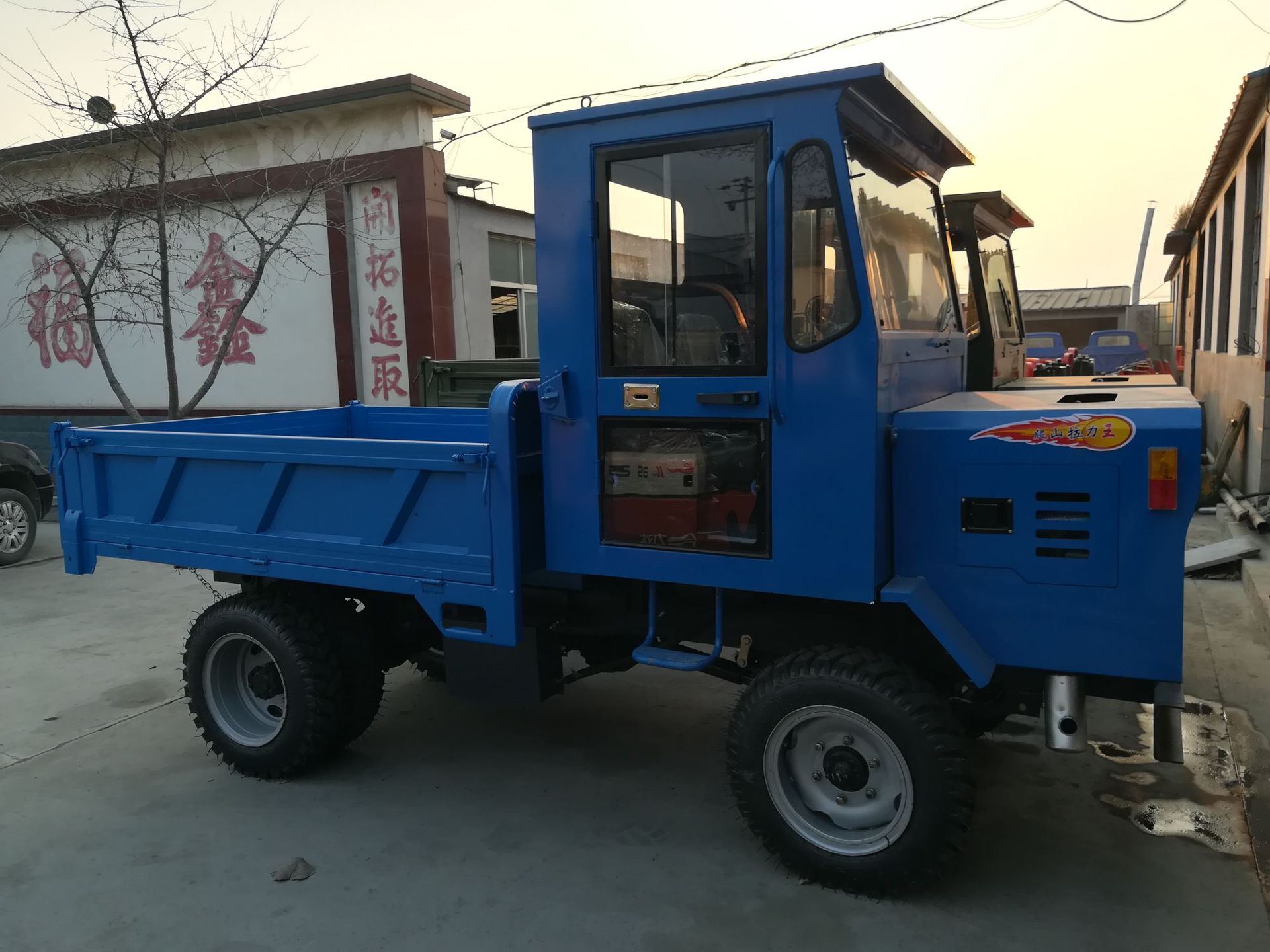 厂家供应四不像运输车农用四轮自卸车四驱动力翻斗可按需定