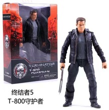 NECA 42186 7寸终结者 创世纪 起源 阿诺骨架T800 T1000