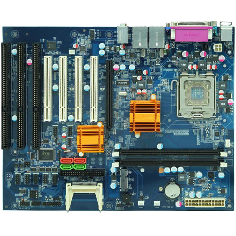 全新g41工业主板775针带3个isa插槽4个pci双网卡ddr3替代g31 945