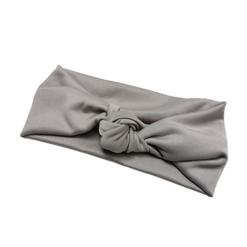 新款欧美儿童发带 弹力布打结头带宝宝头饰 牛奶丝发箍现货批发