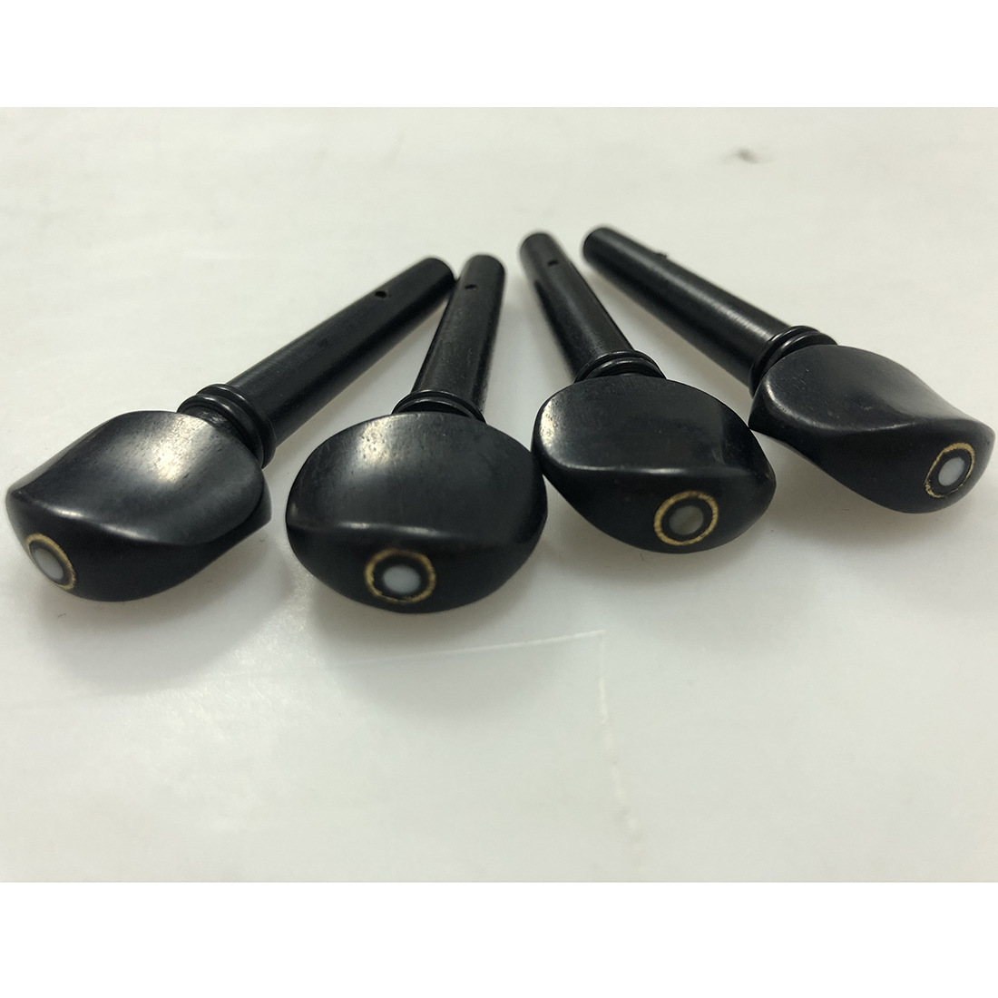 小提琴乌木弦轴琴轴调音旋轴带鱼眼4个装多种尺寸批发量大价优