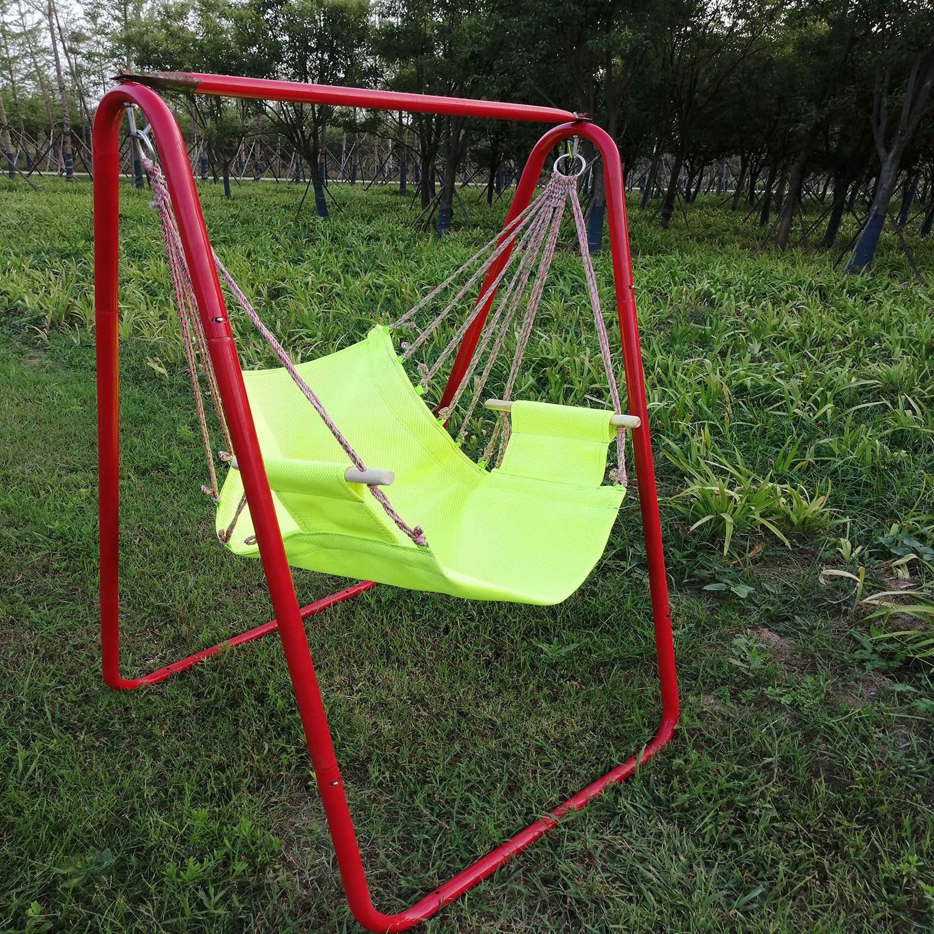 厂家批发升级版加厚吊椅摇椅大学生宿舍吊椅室内摇床儿童秋千吊椅