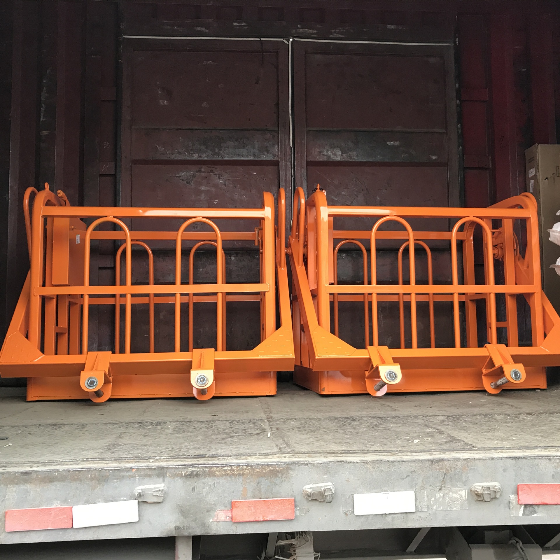 吊车高空作业吊篮自动调平 吊车配件吊篮吊筐 尺寸可定做