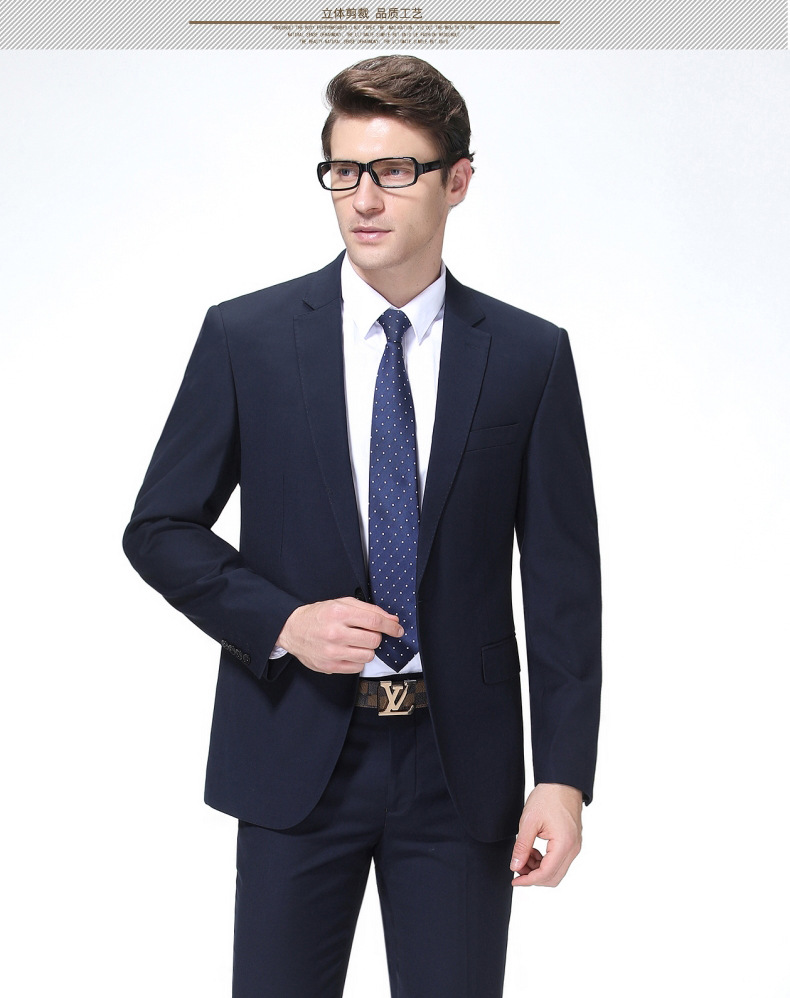 西服套装男士外套韩版修身伴郎新郎结婚商务休闲职业正装小西装男