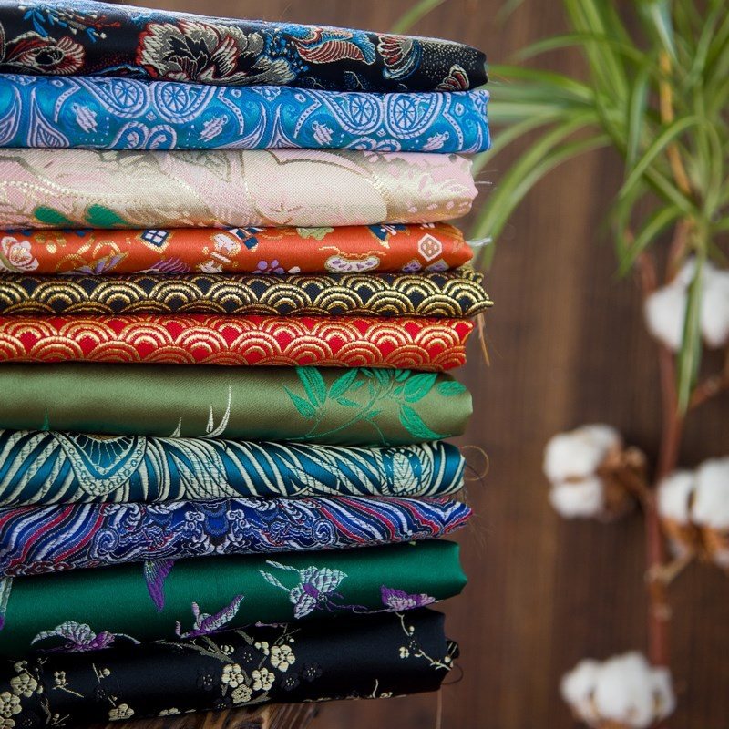 连衣裙料子图片