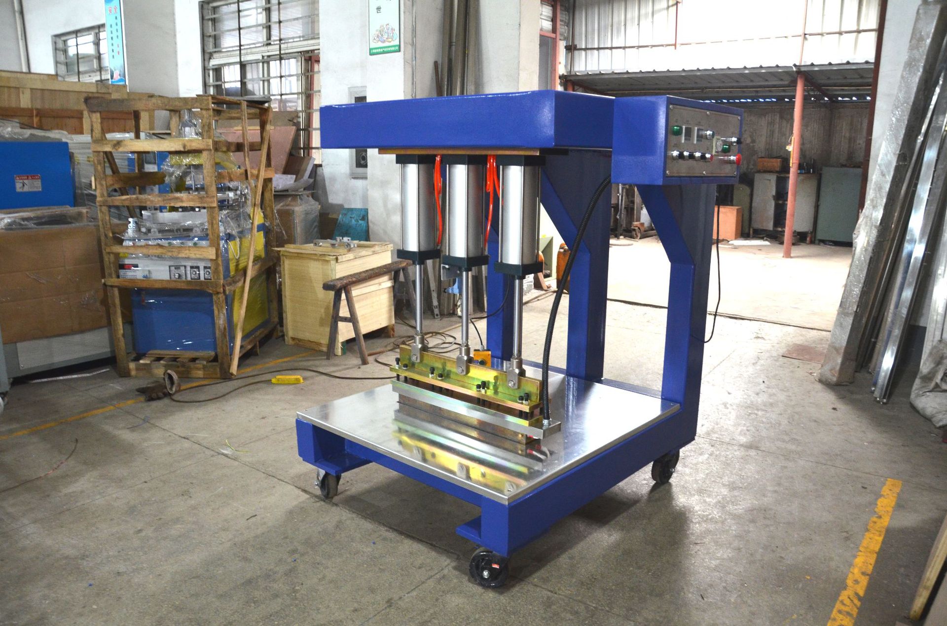 25kw高周波ptfe膜材热合机 膜材帐篷pvc涂层布焊接机 骏精赛制造