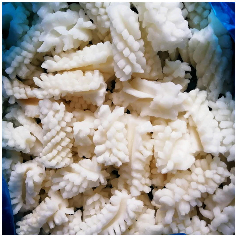 冷冻目鱼花5斤/件墨鱼花连云港海鲜水产鱿鱼花高档食材一件代发-阿里