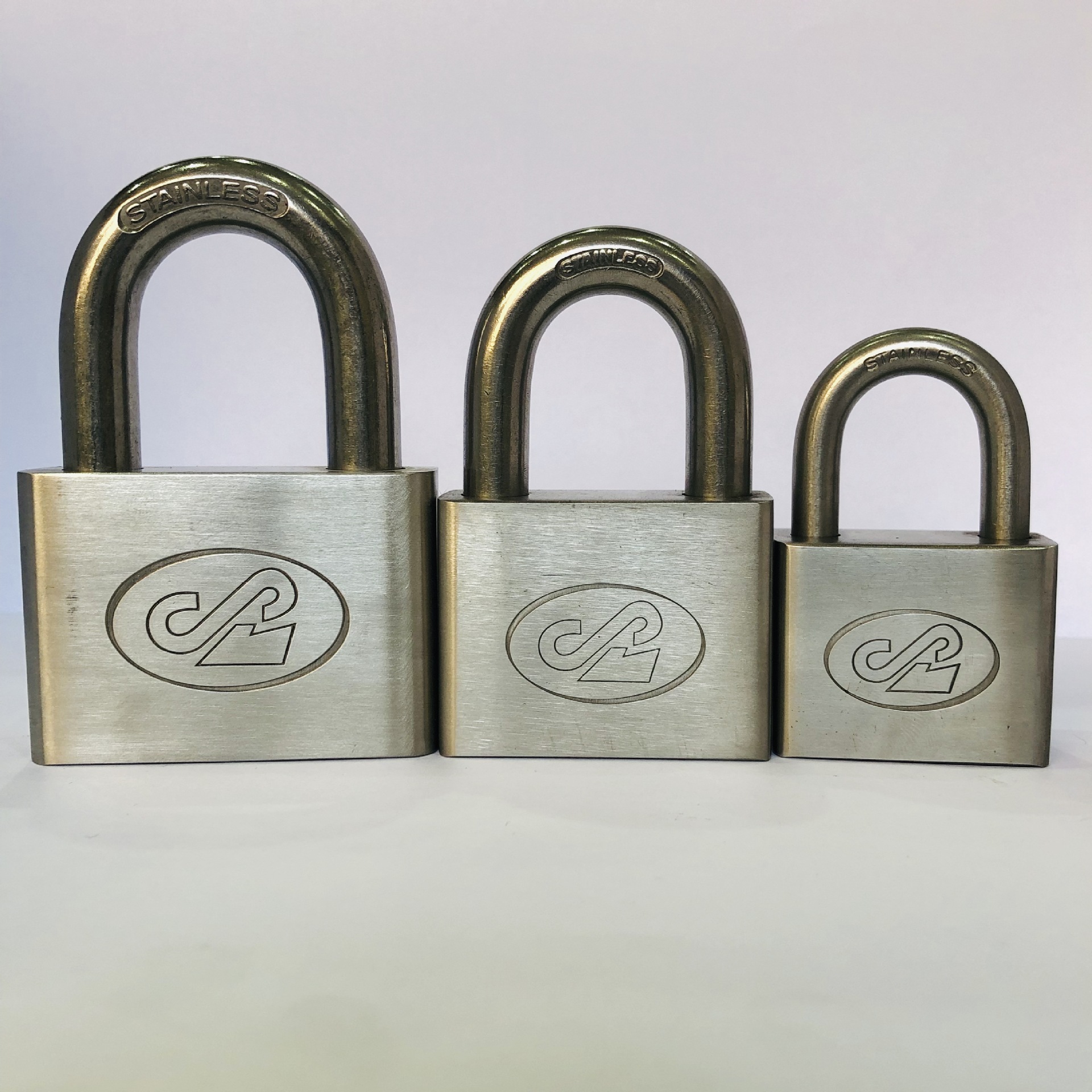 304四方叶片不锈钢挂锁 防锯防撬防生锈通开挂锁 安全防盗锁 60mm