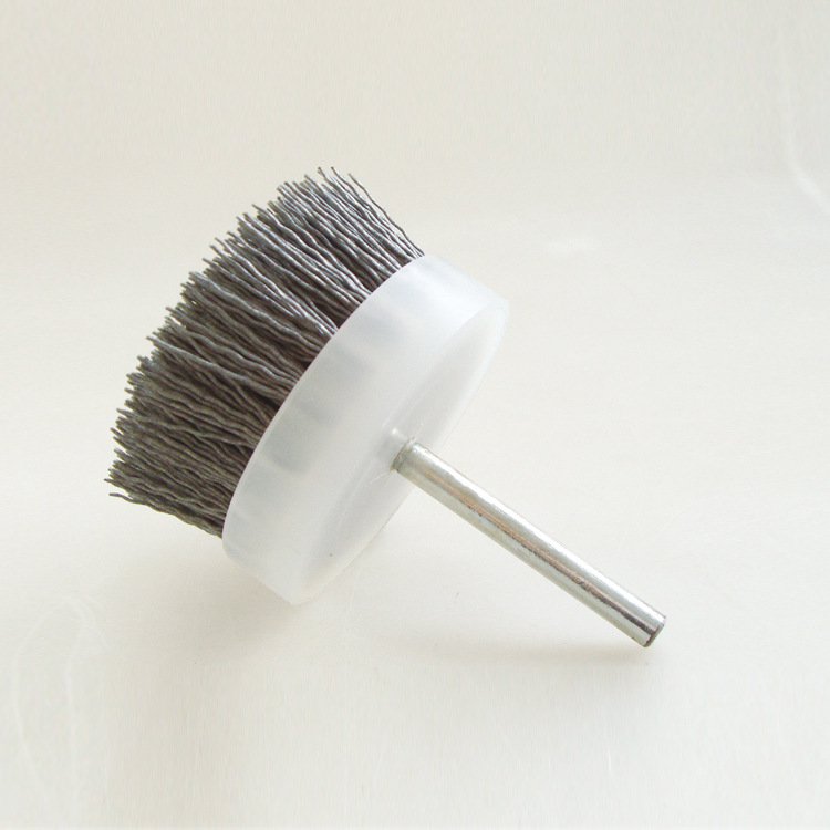 厂家供应 磨料丝毛刷打磨磨料丝笔刷抛光轮刷杜邦丝毛刷现货批发