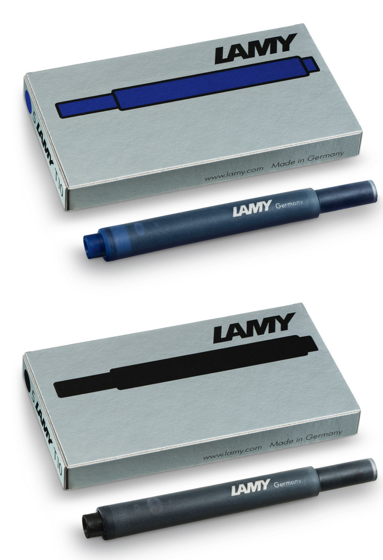 德国lamy凌美钢笔墨胆凌美墨水胆黑色墨水芯墨囊墨胆t10