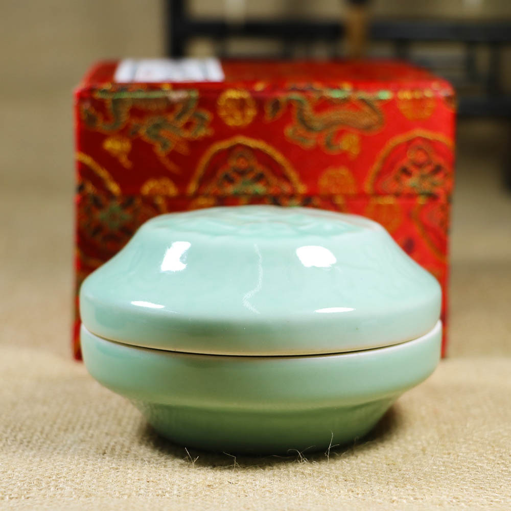 正品潜泉牌上海西泠印社式熊朱砂印泥150克盒装书画篆刻作品印泥