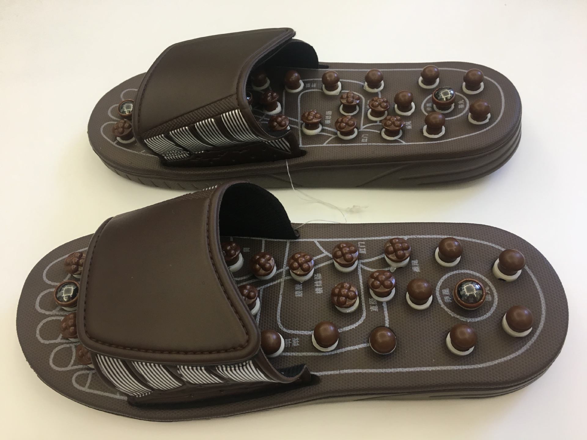 按摩拖鞋 弹簧旋转磁疗按摩鞋保健健身穴位理疗新品推荐