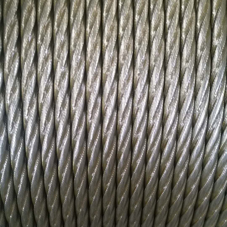 厂家批发光面塔吊油绳电动葫芦油钢丝绳
