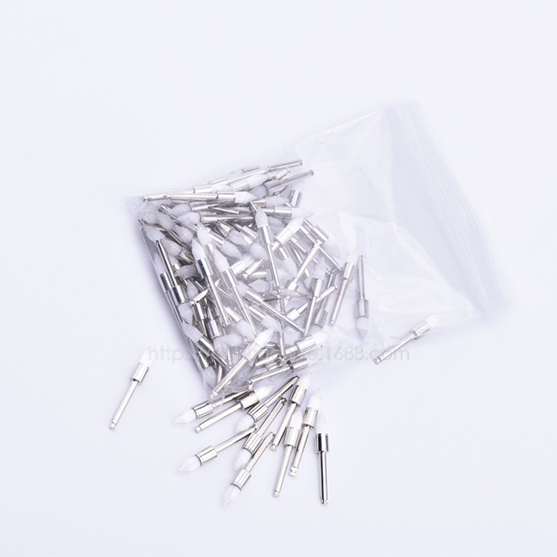 牙科抛光刷 尖头抛光刷 低速弯机用 洁牙抛光刷 牙科材料 特价