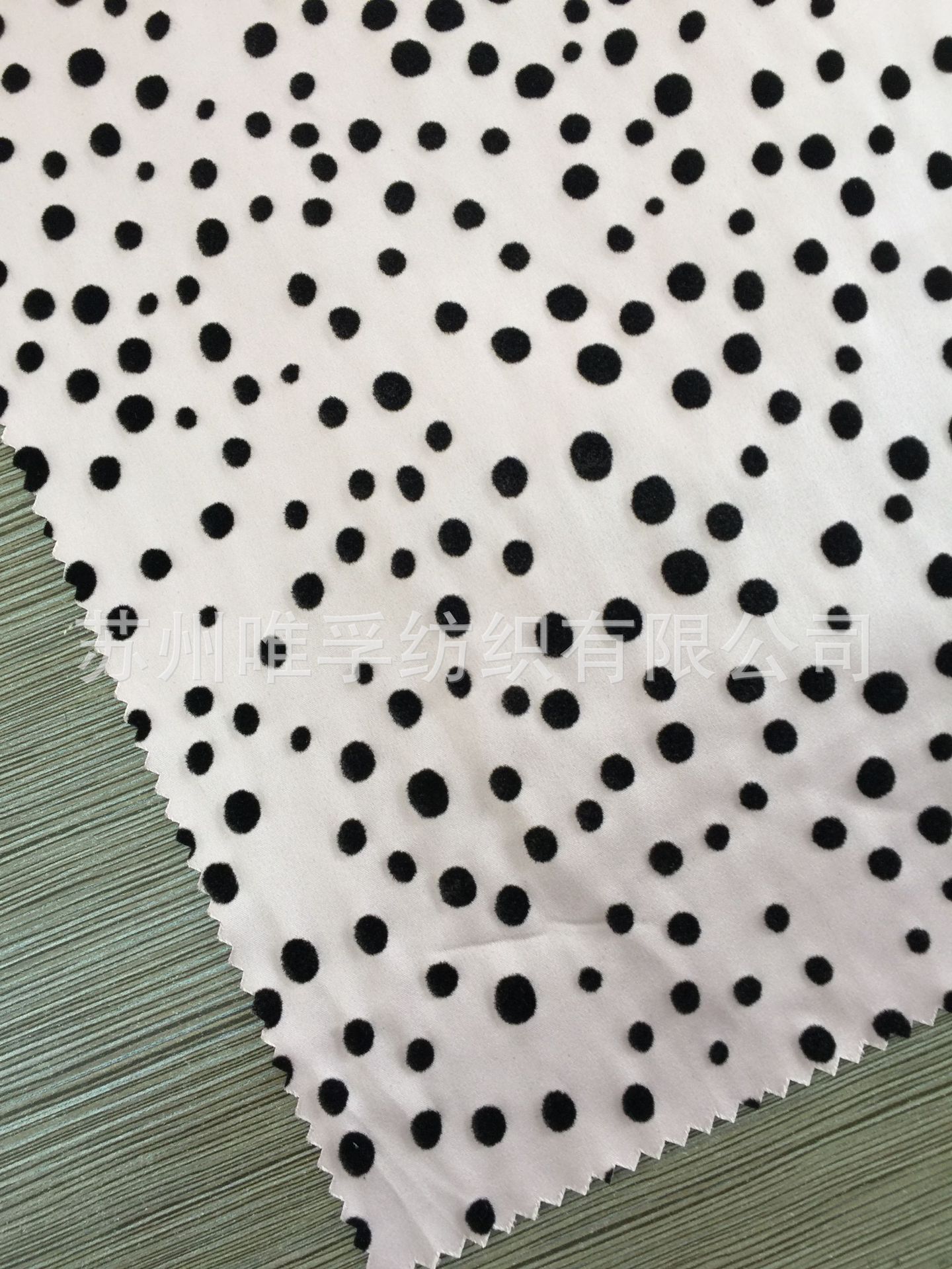 50d哑光高弹色丁植绒植花门幅105cm克重110g/m, 内衣,纹胸面料