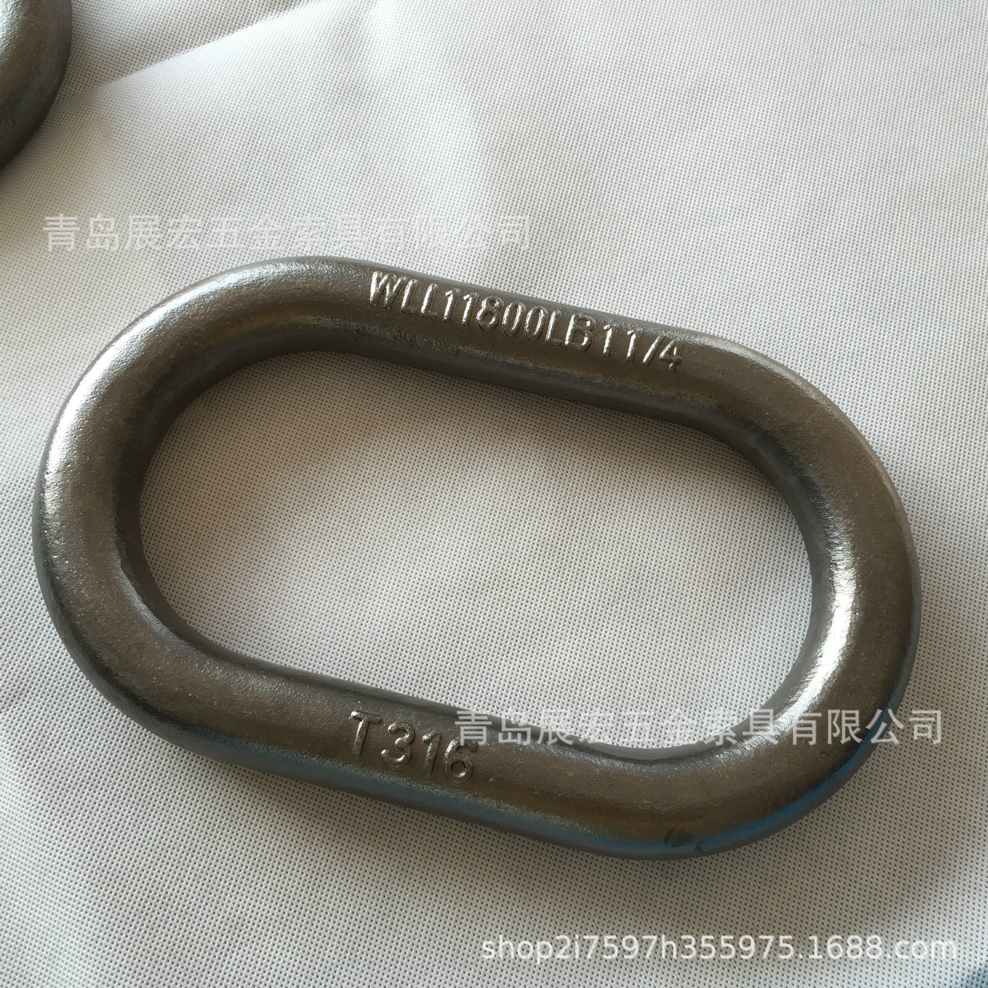 厂家直销g80级高强度吊环 圆环 强力环 连接环 五金吊环