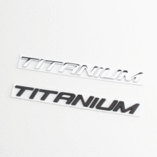 适用于新款福特新锐界探险者TITANIUM金属车标车贴升级高配车尾标