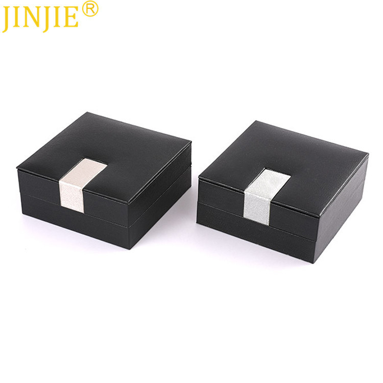 wholesale high quality high-end cuff-link box sub flip packaging jewelry box environmental protection cuff-link box cufflinks box