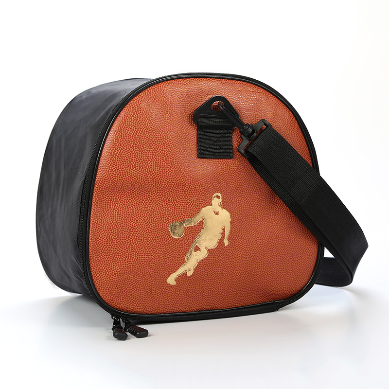 Spot Pu Basketball Bag Outdoor Sports Basketball Bag Buggy Bag Factory Direct Sales High-Grade Leather Basketball Storage Bag