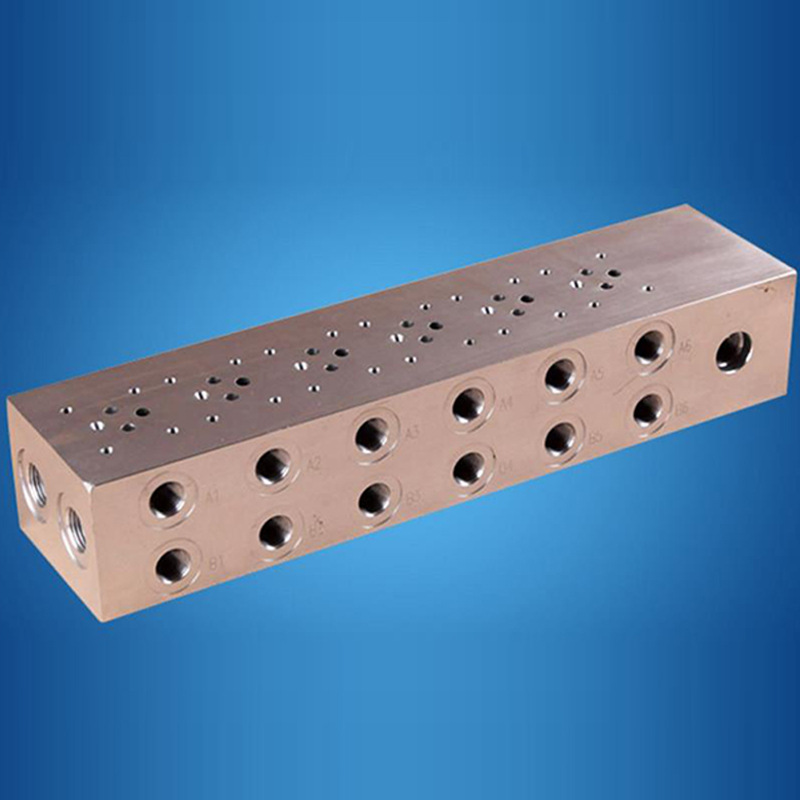 大量销售液压集成块阀块 电磁阀液压泵站用02系列6通径底座