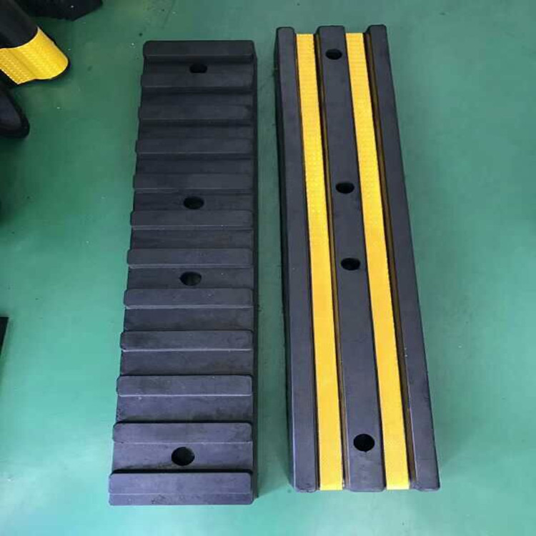 纯橡胶防撞块防撞条码头防撞垫仓库物流货台保护条二道膜防撞块
