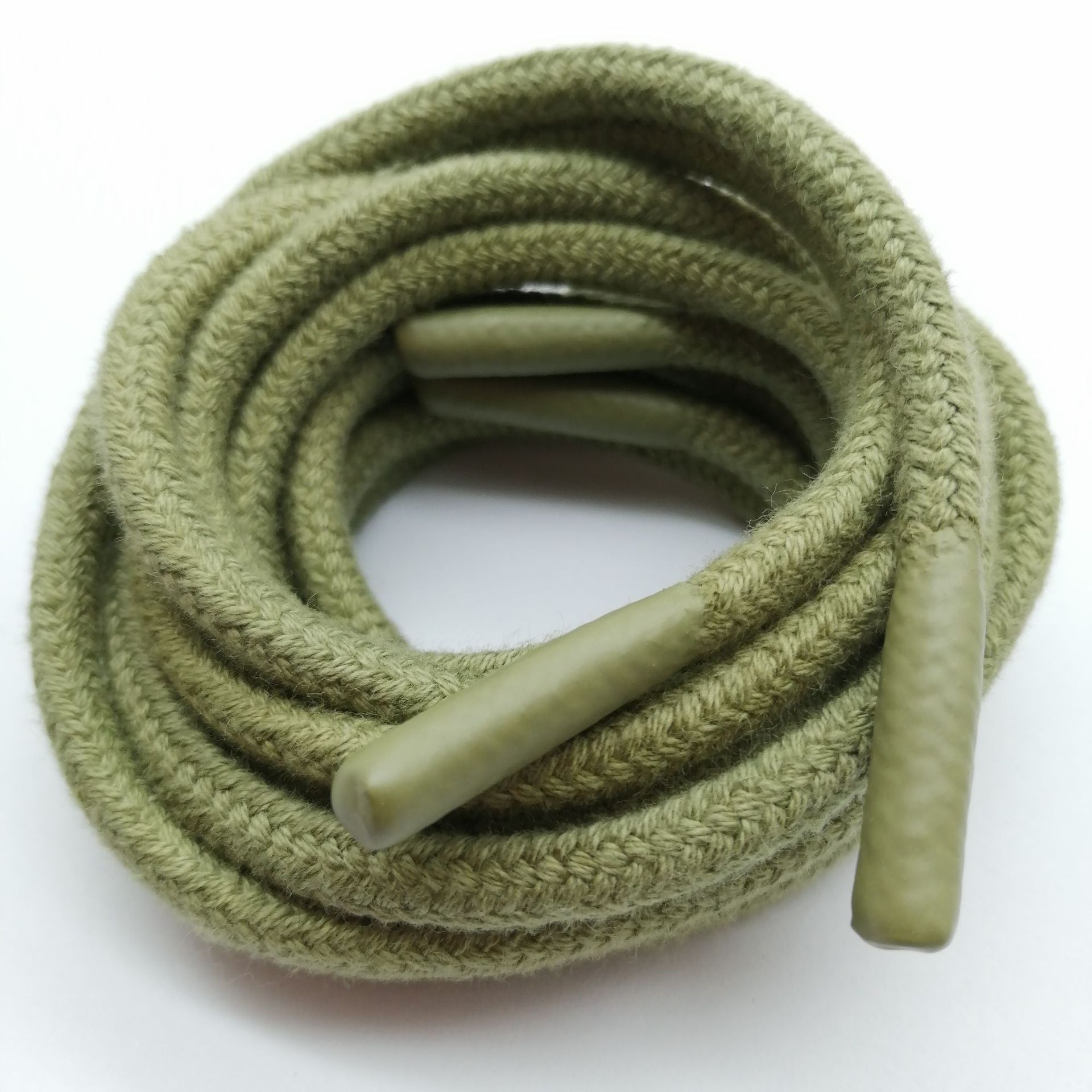 厂家专业生产环保硅胶头帽绳 运动休闲卫衣连帽抽绳 纯棉圆绳